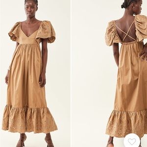 En Saison Flutter Sleeve Dress